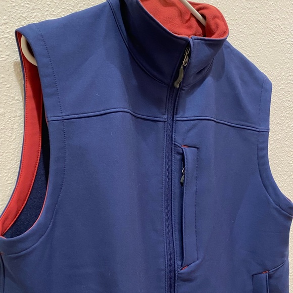 Ibex Peak Climawool Merino Wool Blend Vest navy blue size L - Picture 4 of 12